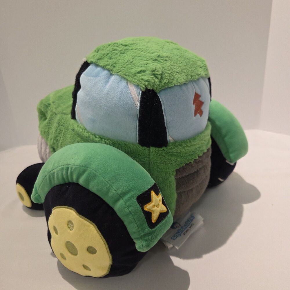 Squishable Go Green Tractor 12" Plush Farm Truck Big Stuffed Toy - Picture 5 of 11
